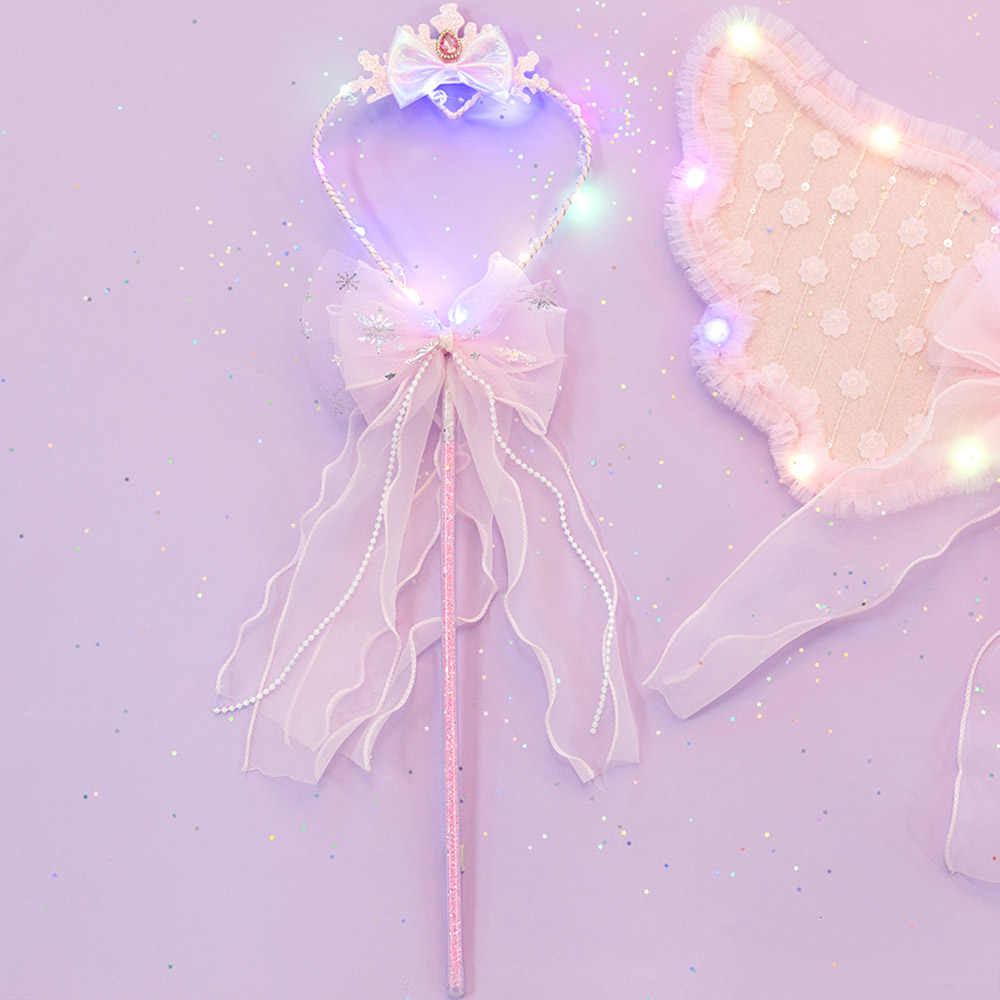 LED점등 큐티요정봉 / 모드전환가능 : 세 가지(점멸/무점멸/지속)