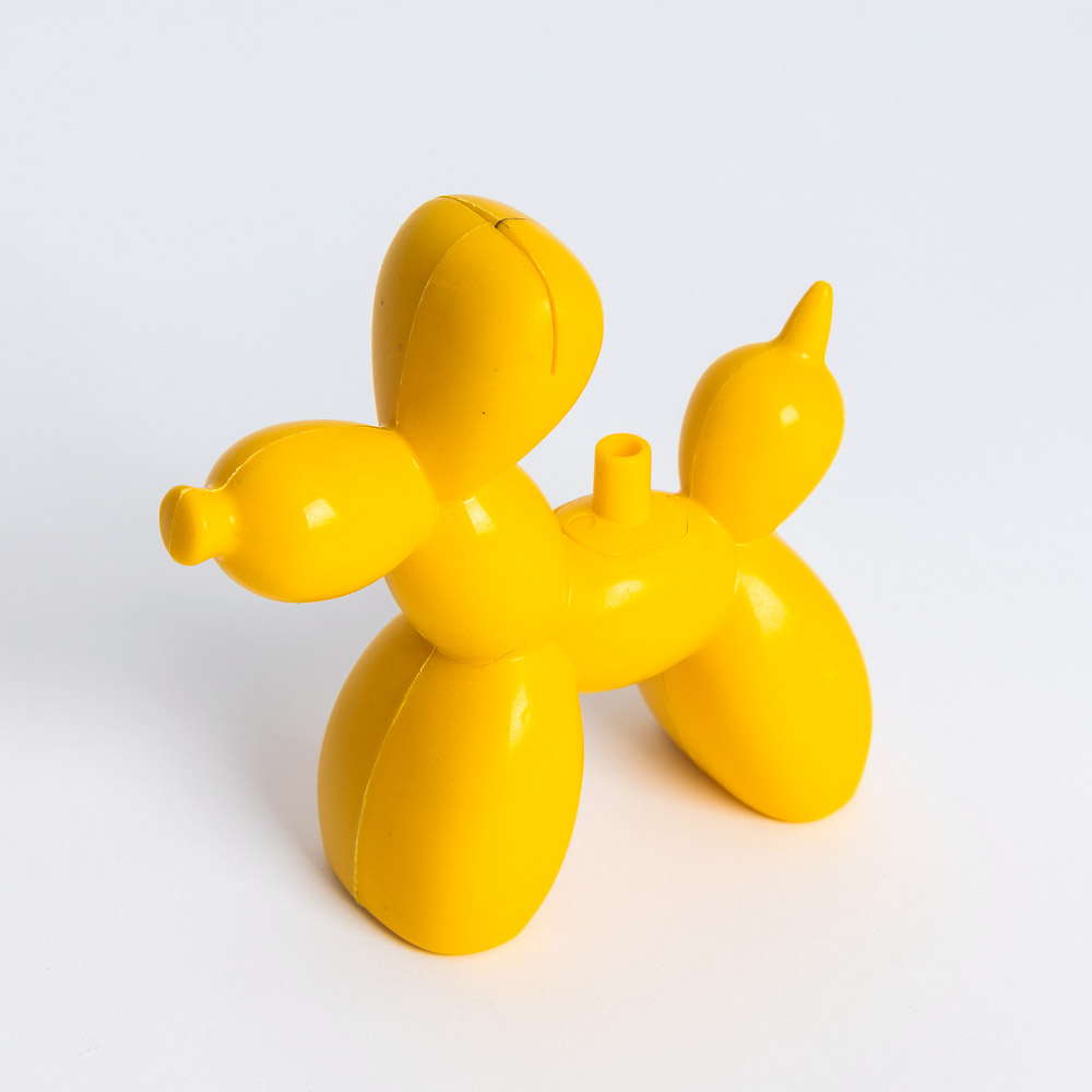 벌룬독 벌룬스탠드 싱글 옐로우