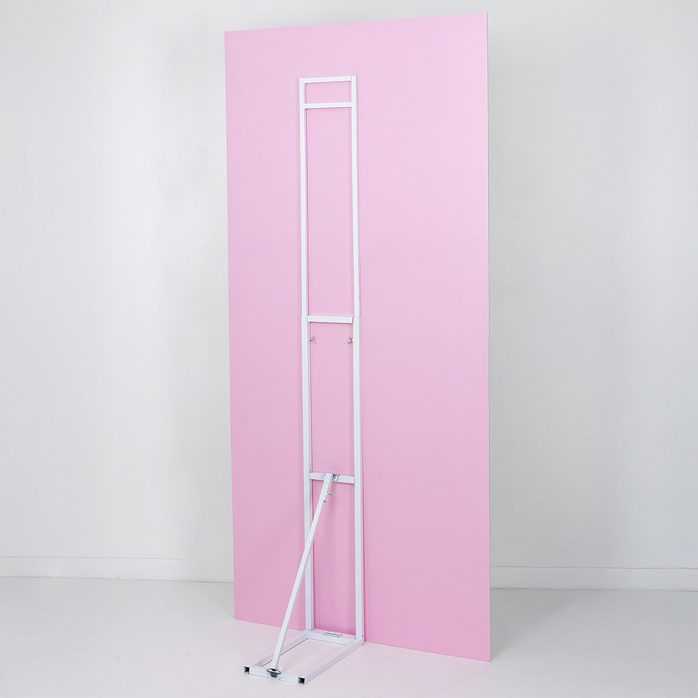 백드롭보드 철제거치대 [최대높이 2m] [택배착불배송]